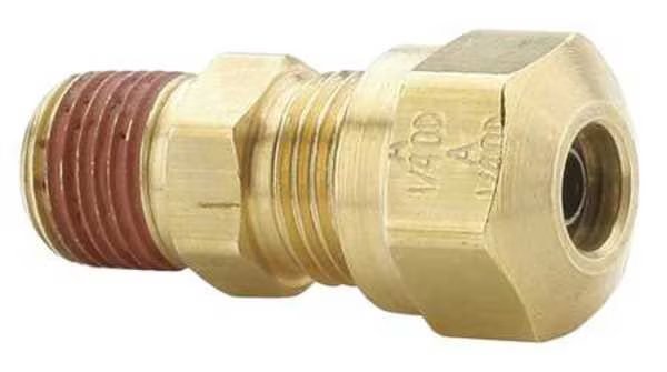 Male Connector, 3/8 x 1/8 In, Parker, Mfr#: VS68NTA-6-2