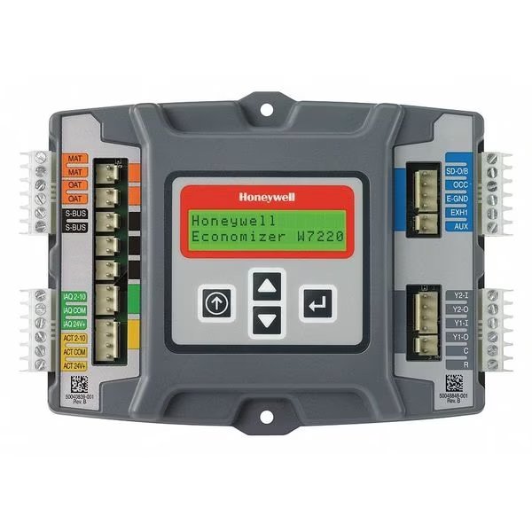 Economizer Control, Rooftop or Remote, 24V, Honeywell, Mfr#: W7220A1000