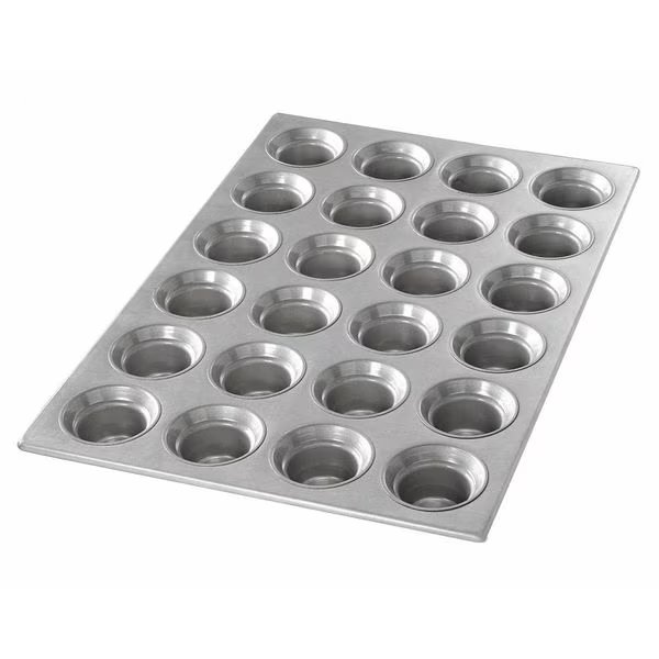 Mini Crown Muffin Pan, 24 Moulds, Chicago Metallic, Mfr#: 42755