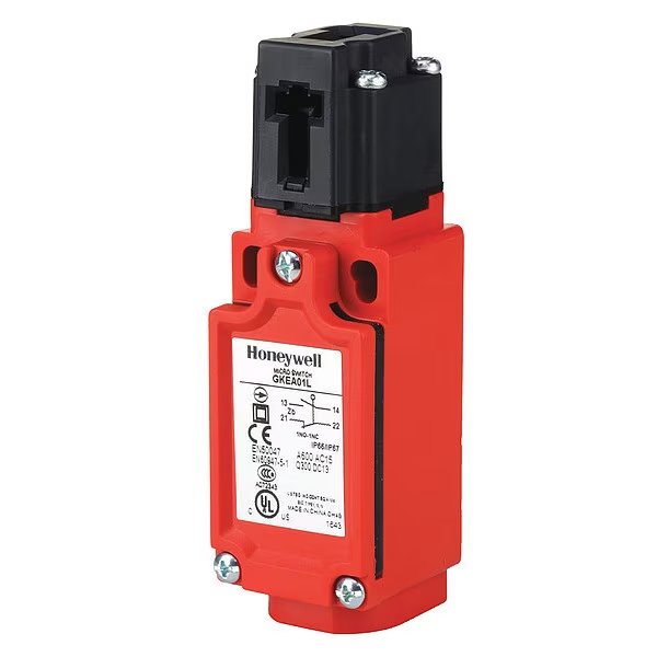 2NC Safety Interlock Switch Nema 1, 12, 13 IP 66, Honeywell, Mfr#: GKEA06L
