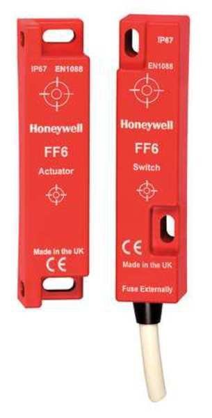 Safety Interlock Switch 1NC Magnetically Actuated, Honeywell, Mfr#: FF6-10-AC-03