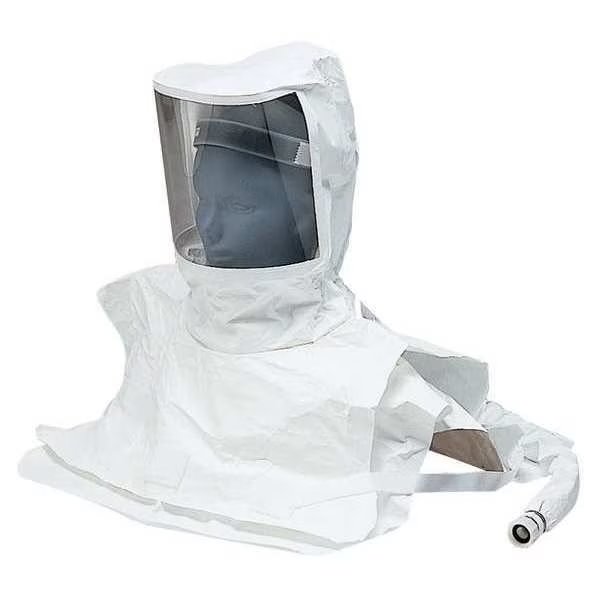 Tyvek(TM) Hood, White, Allegro Industries, Mfr#: 9911-10