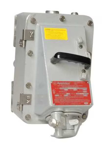 2W 3P 60A Hazardous Location Receptacle 600VAC, Appleton Electric, Mfr#: EBR6023EH90