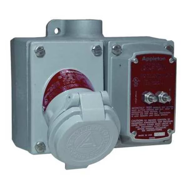 2W 3P 20A Hazardous Location GFI Cover 120 VAC 5-20R, Appleton Electric, Mfr#: EFS210-2023GFI