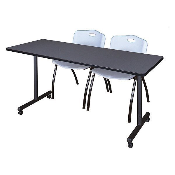 Rectangle Mobile table, 60