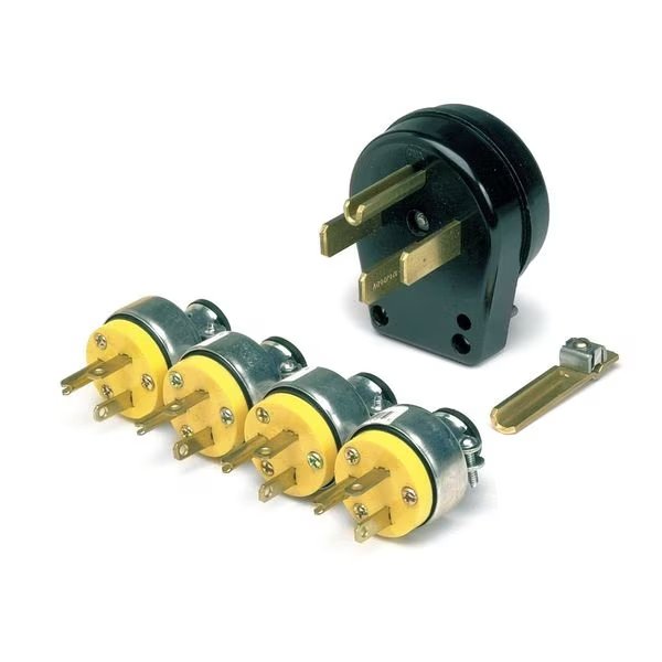 Power Plug, Four 115V Plugs, 50 Amps, Lincoln Electric, Mfr#: K802N