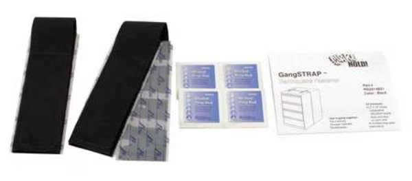 Ganging File Strap, Black, Quakehold!, Mfr#: RG.2X14.B.2.1