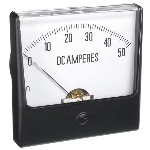 Analog Panel Meter, AC Current, 0-25 AC A, EnjoyTool Select, Mfr#: 12G383
