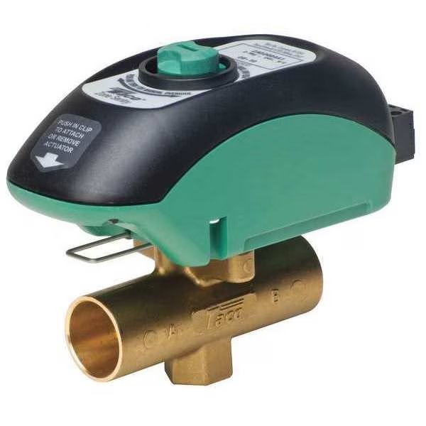 Zone Valve, 2 Way, NO, 3/4 In Sweat, Taco, Mfr#: V075C2A2ZB024Q4A2