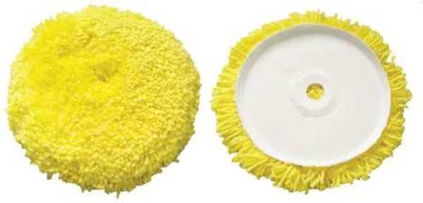 Polishing Pad, Curved Edge, 7-1/2 In, Wool, EnjoyTool Select, Mfr#: 12U071