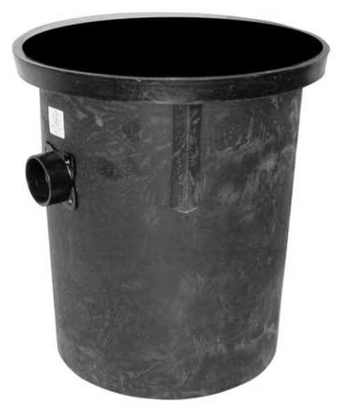 Sewage Basin Inlet 4" 65 gal., Zoeller, Mfr#: 31-0110