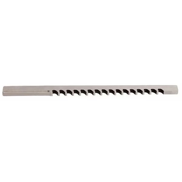 Keyway Broach, IV, W 3/8 In, Cut L 6 In, Hassay Savage Co, Mfr#: 10424