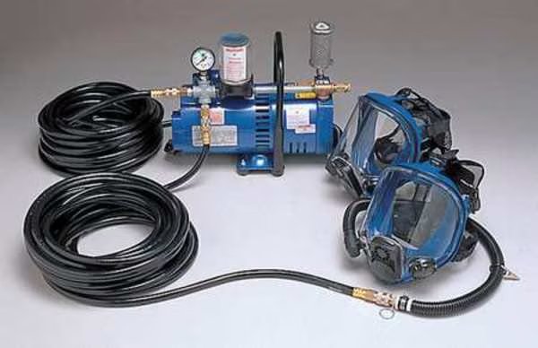 Supplied Air Pump Package, 2 Ppl, 3/4 HP, Allegro Industries, Mfr#: 9210-02