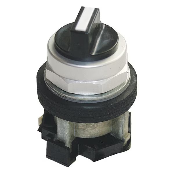 Non-Illum Selector Swtch, 30mm, 2 Pos, Levr, Eaton, Mfr#: HT8JDH3A