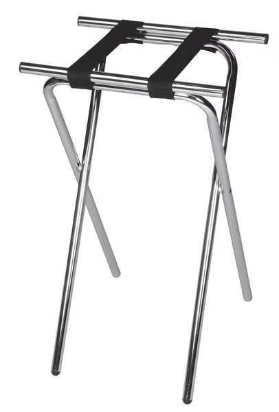 Deluxe Steel Tray Stand, Chrome, PK6, Csl, Mfr#: 1053C