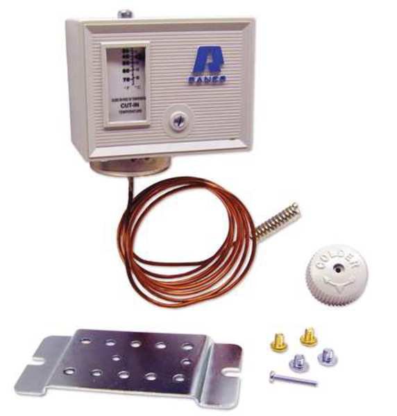 Temperature Control, 25 To 75, SPST, Ranco, Mfr#: o10-1491