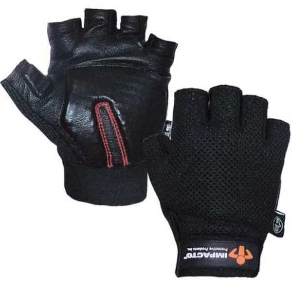 Anti-Vibration Gloves, XL, Black, PR, Impacto, Mfr#: ST8610XL