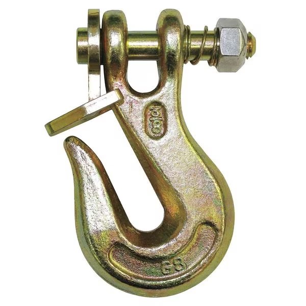 Grab Hook, Steel, G80,7100 lb., Gold Plated, B/A Products Co, Mfr#: G8-200-38