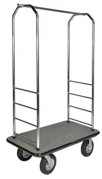 Bellman Cart, Stnlss Steel, Red Carpet, Csl, Mfr#: 2099GY-010-RED