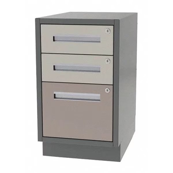 Lab Cabinet, 2 Box/1 Drwer, 18