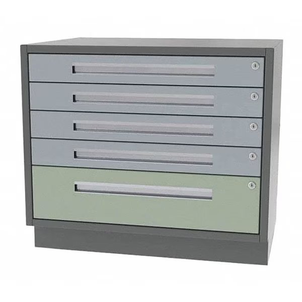 Lab Cabinet, 5 Drawer, 36