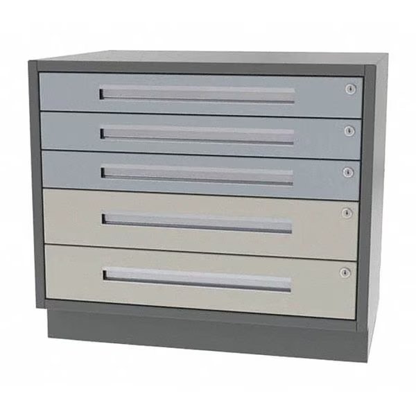 Lab Cabinet, 5 Drawer, 36