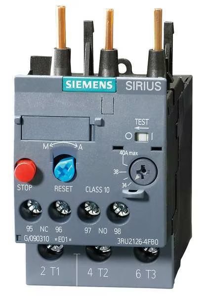 Ovrload Relay, 14 to 20A, 3P, Class 10,690V, Siemens, Mfr#: 3RU21264BB0