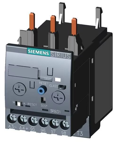 Overload Rely, 6 to 25A, Class 5/10/20/30, Siemens, Mfr#: 3RB31234QB0