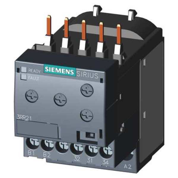 Current Monitoring Relay, 2 Phase, 1.6-16A, Siemens, Mfr#: 3RR21411AW30