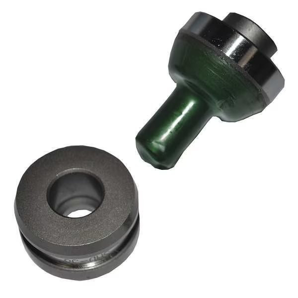 Punch/Die Set, Rnd, Hydraulic, 9/32 In, Huskie Tools, Mfr#: SHD-932
