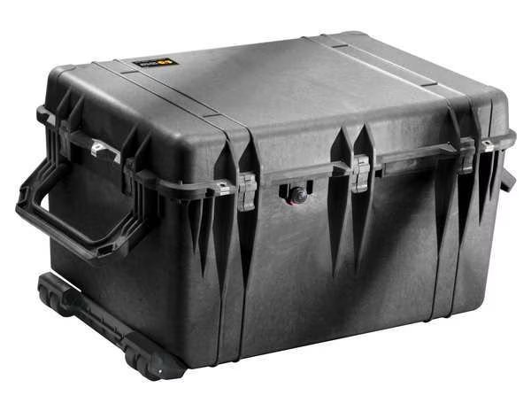 Black Protective Case, 31.59" L x 22.9" W x 19.48" D, Pelican, Mfr#: 1660NF