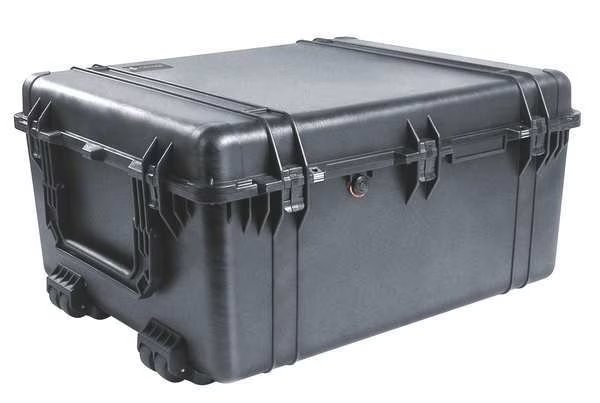 Black Protective Case, 33.43"L x 28.4"W x 17.6"D, Pelican, Mfr#: 1690NF