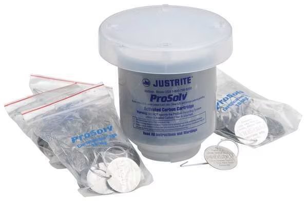 Replacement Carbon Filter with 40 Tags, Justrite, Mfr#: 28191