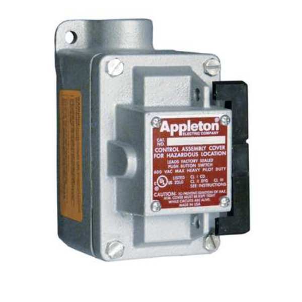 Tumbler Switch, EDS Series, 1 Gang, 2-Pole, Appleton Electric, Mfr#: EDS175F23