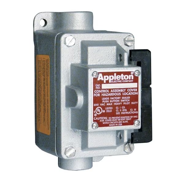 Tumbler Switch, EDSC Series, 1 Gang, 1-Pole, Appleton Electric, Mfr#: EDSC110-R1