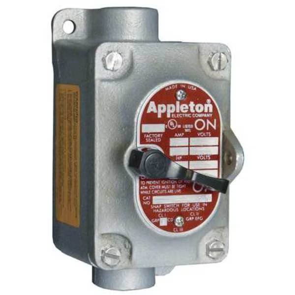 Tumbler Switch, EDSC Series, 1 Gang, 4-Way, Appleton Electric, Mfr#: EDSC2140