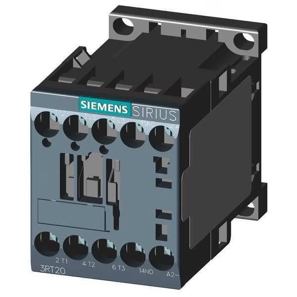 IEC Magnetic Contactor, 3 Poles, 24 V DC, 16 A, Reversing: No, Siemens, Mfr#: 3RT20181BB41