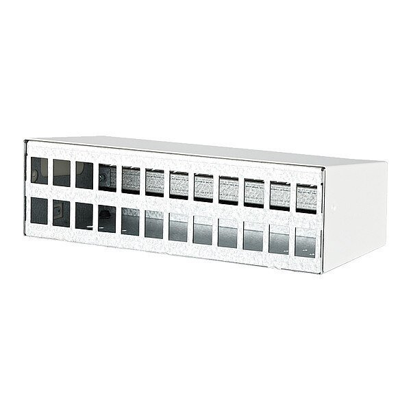 RJ45 Housing, White, 2.978