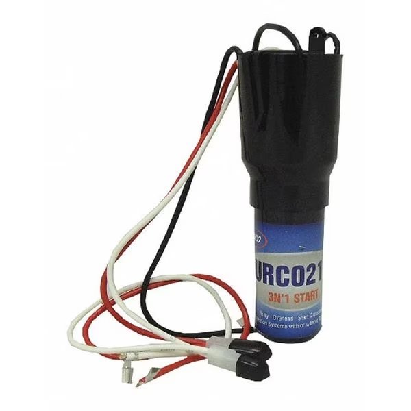 Relay Capacitor Overload, 1/3HP-1/2HP, Supco, Mfr#: URCO210