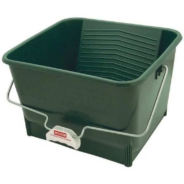 Polypropylene Paint Bucket, 4 gal, Wooster, Mfr#: 8616
