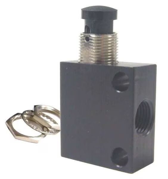 Control Valve, 3-Way, 1/8 In FNPT, Pneumadyne, Mfr#: C040105