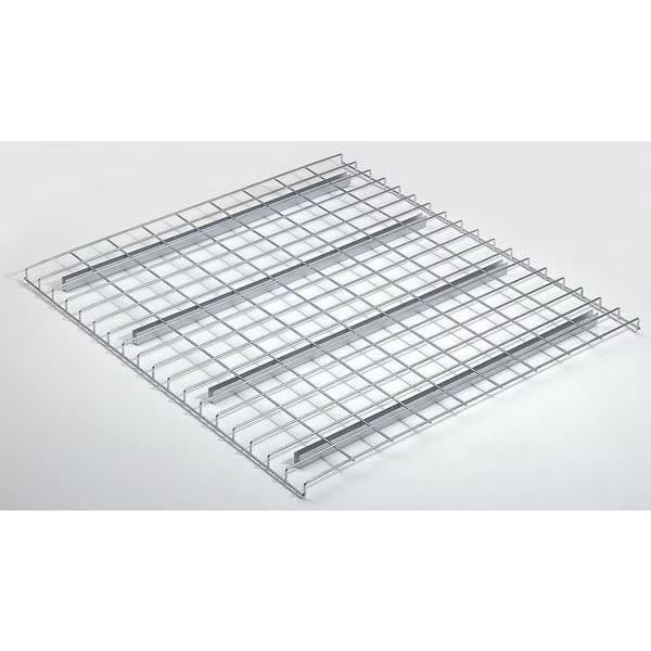 Pallet Rack Decking, Steel Wire, 58 in W, 48 in D, Zinc, Zinc Finish, Gauge: 5, Nashville Wire, Mfr#: D4858BA3A1P