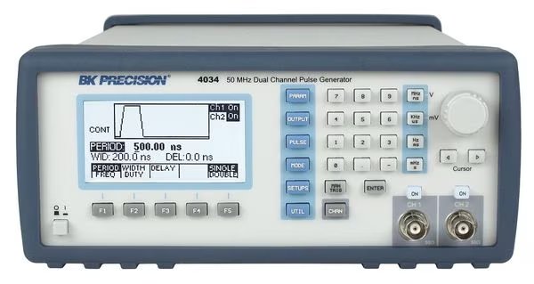 50 MHz Dual Channel Pulse Generator, B&K Precision, Mfr#: 4034