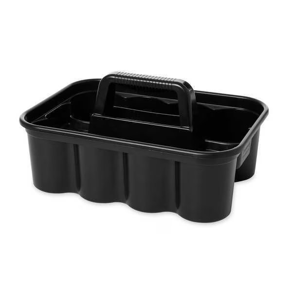 Deluxe Carry Caddy, Plstc, Holds 32oz Btls, Rubbermaid Commercial, Mfr#: FG315488BLA