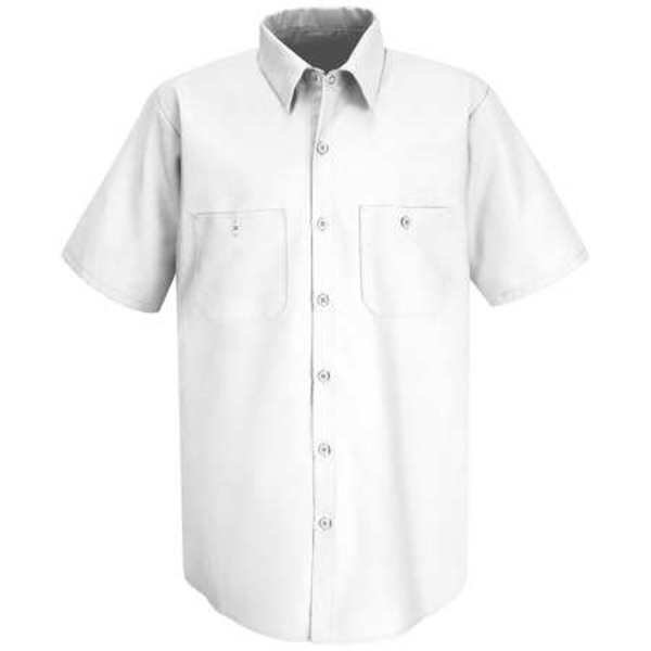 Short Slv, Wht, 65 per PET/35 per Ctn, XL, Red Kap, Mfr#: SP24WH SS XL