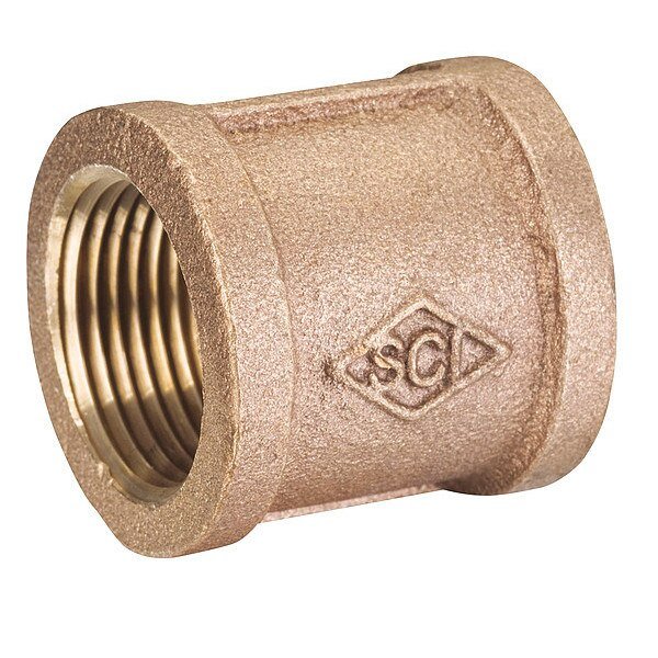 Coupling, 4", 125, Brz Nl, Smith-Cooper, Mfr#: 4385001430