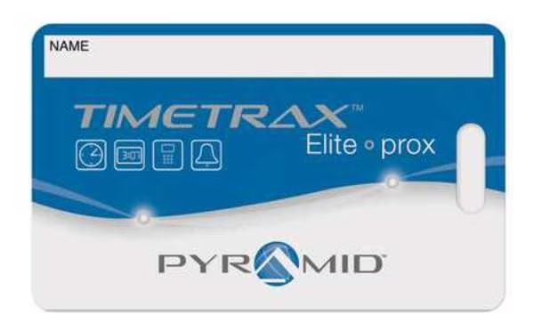Proximity Badge, Blue/White, PK15, Pyramid, Mfr#: 42454