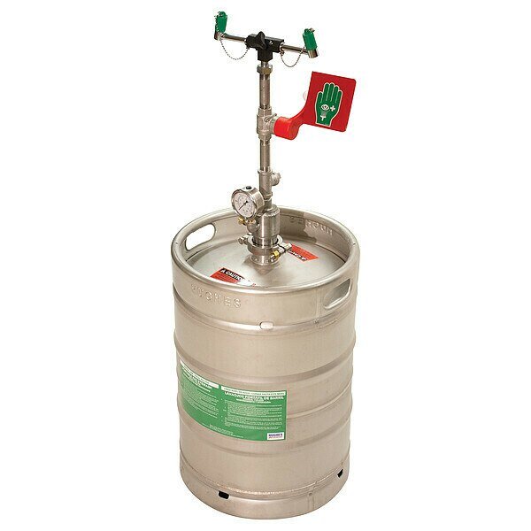 Portable Eyewash Station, 15 gal, SS, Hughes, Mfr#: 15GEW