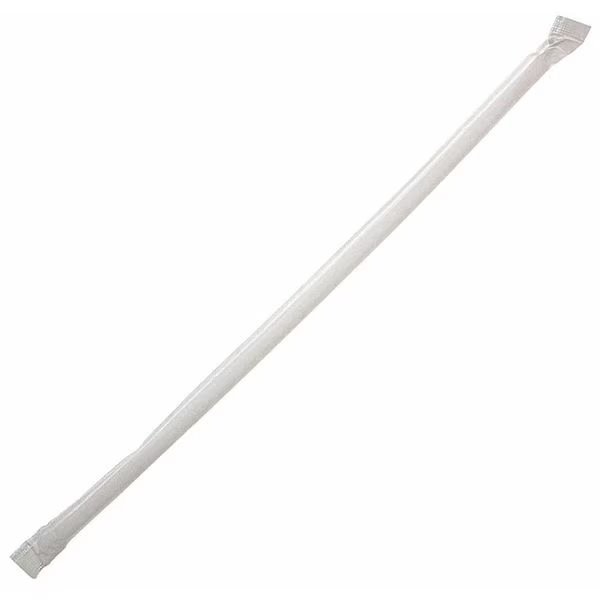 Wrapped Jumbo Stir Straws 10-1/4