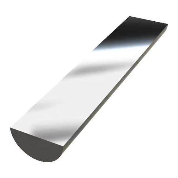 Half Round Blank, Dia. 6mm, OAL 57mm, Micro 100, Mfr#: HRM-060-57